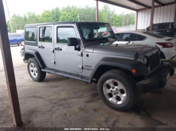  Salvage Jeep Wrangler