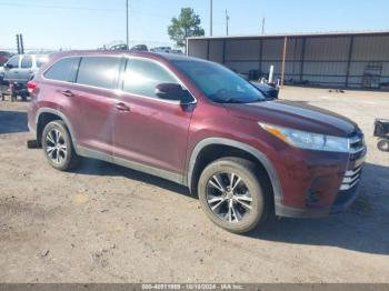  Salvage Toyota Highlander