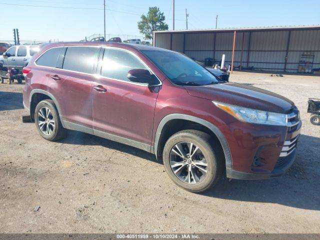  Salvage Toyota Highlander