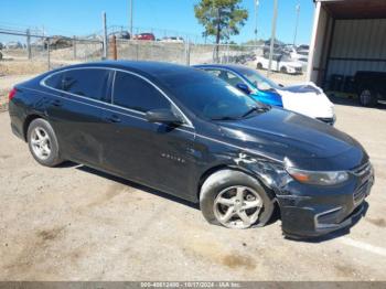  Salvage Chevrolet Malibu