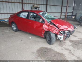  Salvage Toyota Corolla