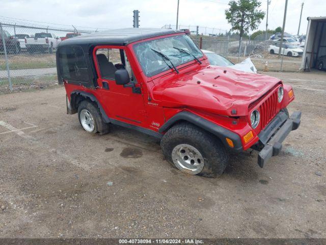  Salvage Jeep Wrangler