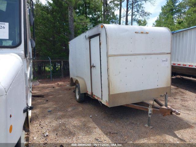  Salvage 2g Trailer Co Enclosed