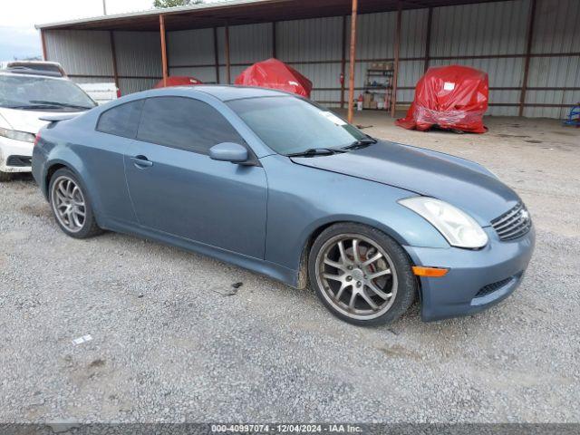  Salvage INFINITI G35