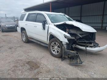  Salvage Chevrolet Tahoe