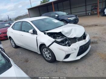  Salvage Toyota Corolla