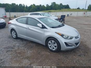  Salvage Hyundai ELANTRA