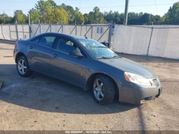  Salvage Pontiac G6