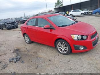  Salvage Chevrolet Sonic