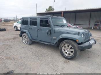  Salvage Jeep Wrangler