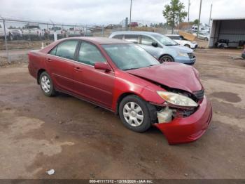  Salvage Toyota Camry