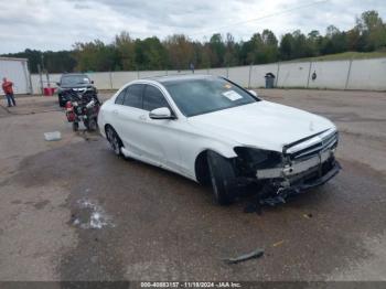  Salvage Mercedes-Benz C-Class