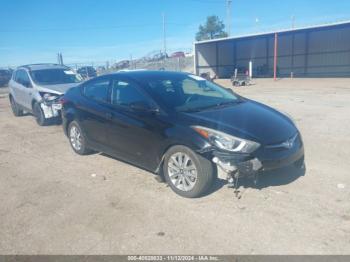  Salvage Hyundai ELANTRA