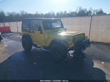  Salvage Jeep Wrangler