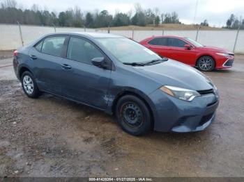  Salvage Toyota Corolla