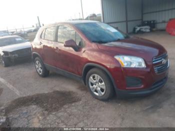  Salvage Chevrolet Trax