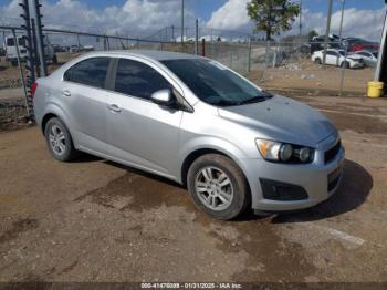  Salvage Chevrolet Sonic