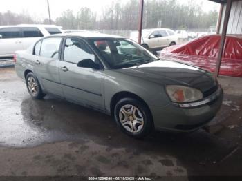  Salvage Chevrolet Malibu