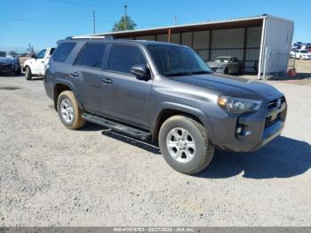  Salvage Toyota 4Runner