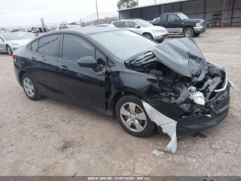  Salvage Chevrolet Cruze