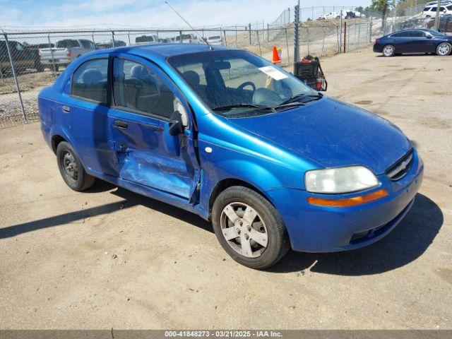  Salvage Chevrolet Aveo