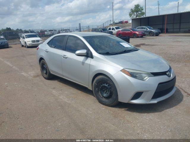  Salvage Toyota Corolla