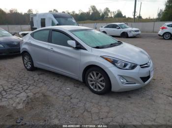  Salvage Hyundai ELANTRA
