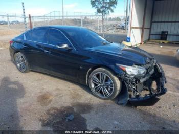  Salvage INFINITI Q50