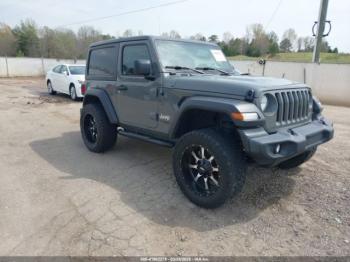  Salvage Jeep Wrangler