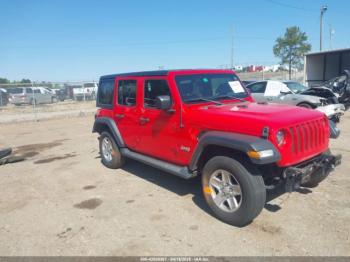  Salvage Jeep Wrangler