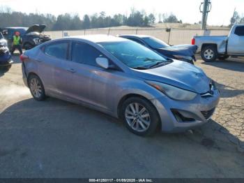  Salvage Hyundai ELANTRA