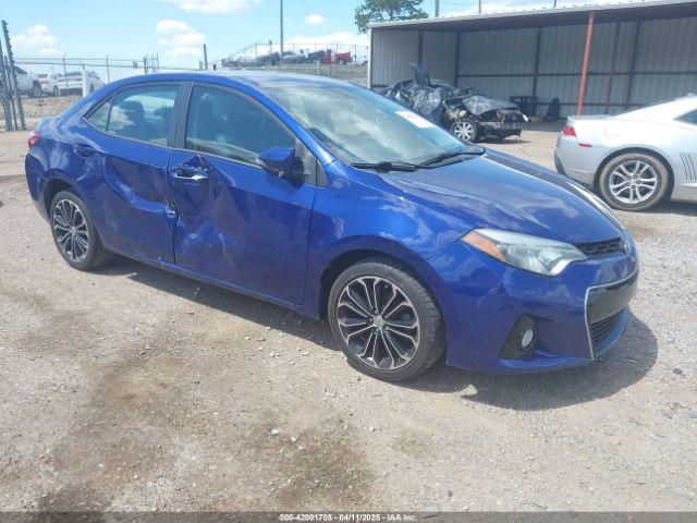  Salvage Toyota Corolla