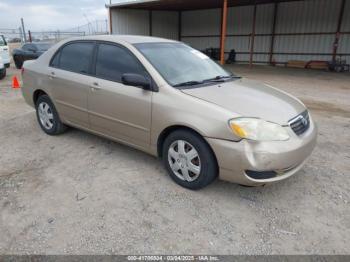  Salvage Toyota Corolla