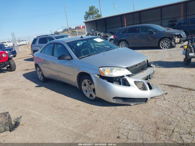  Salvage Pontiac G6