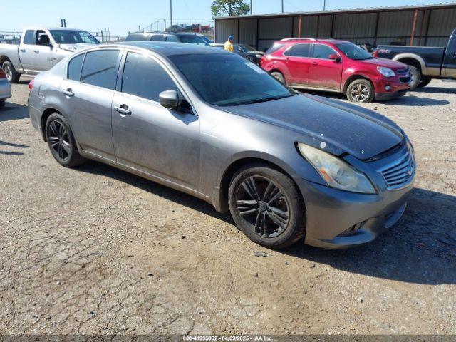  Salvage INFINITI G37