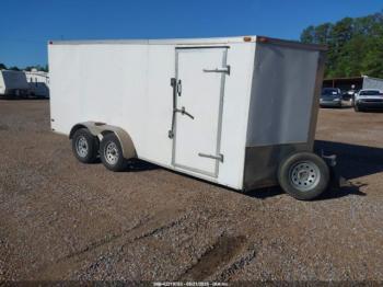  Salvage Wells Cargo 16  Cargo Trailer