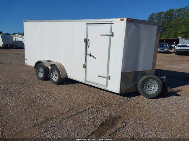  Salvage Wells Cargo 16  Cargo Trailer
