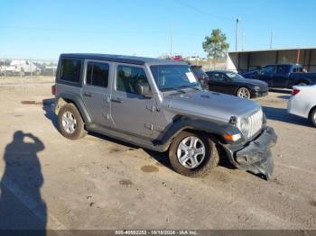  Salvage Jeep Wrangler