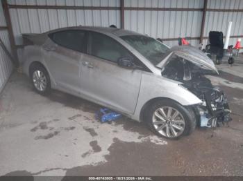  Salvage Hyundai ELANTRA