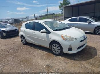  Salvage Toyota Prius c