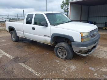  Salvage Chevrolet Silverado 2500
