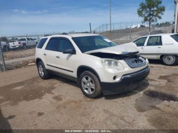  Salvage GMC Acadia