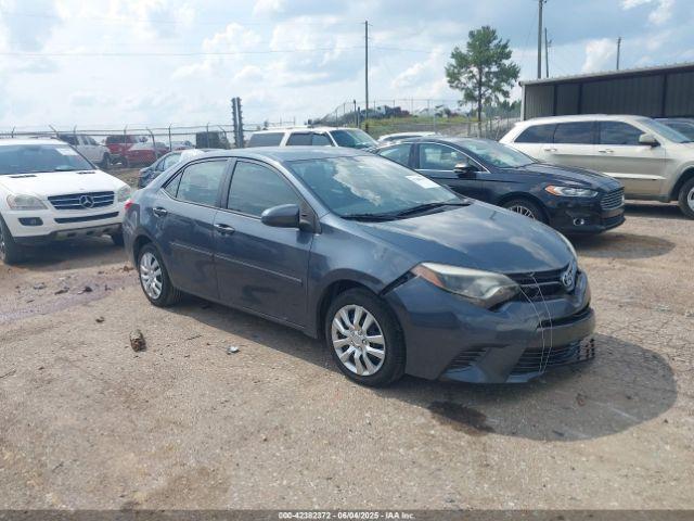  Salvage Toyota Corolla