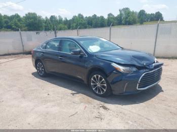  Salvage Toyota Avalon Hybrid