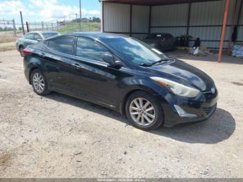  Salvage Hyundai ELANTRA