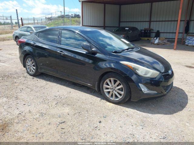 Salvage Hyundai ELANTRA