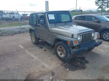  Salvage Jeep Wrangler
