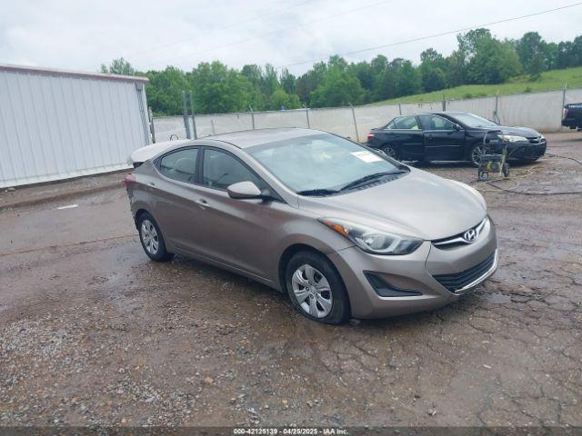 Salvage Hyundai ELANTRA