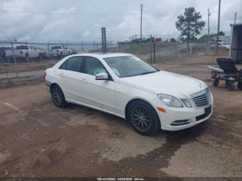  Salvage Mercedes-Benz E-Class