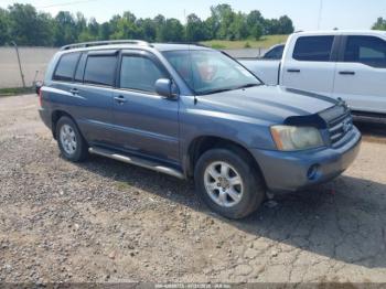  Salvage Toyota Highlander
